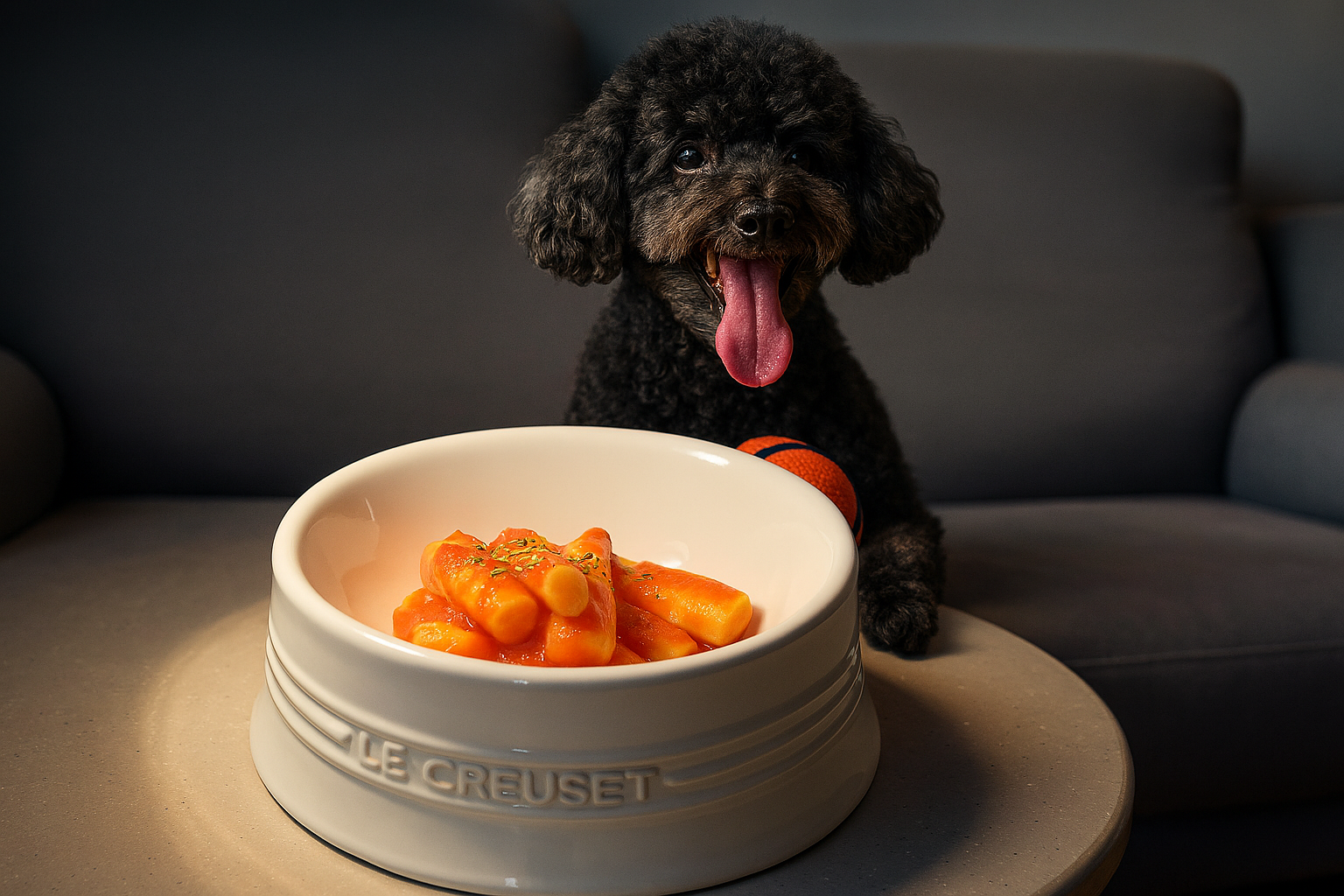 Pet Safe Tteokbokki | 狗狗の韓式炒年糕（無辣純手工食譜）