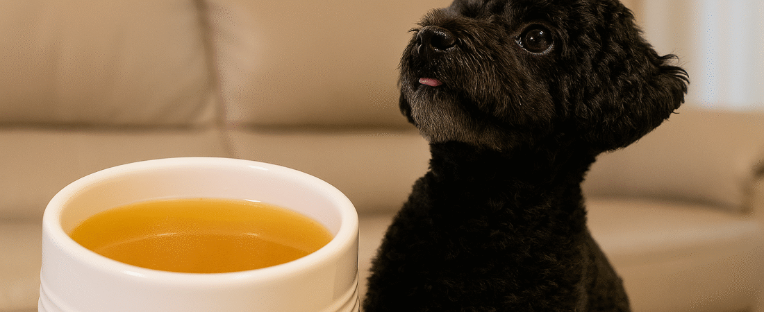 Pet‑Safe Beef Broth | 狗狗の牛骨高湯|Pet Food Recipe | The Poodle Pantry
